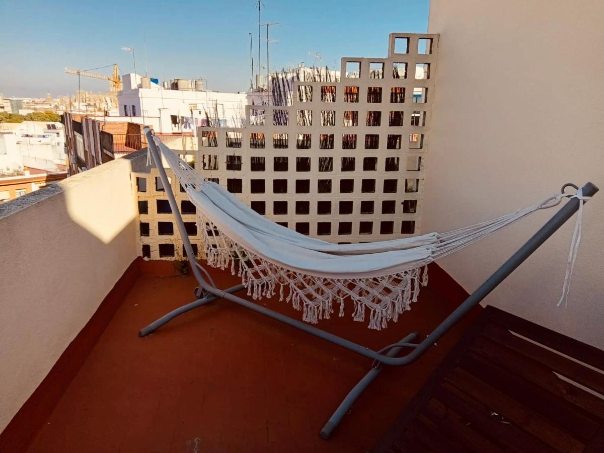 Lovely Triana Flat With Roof Terrace Seville Ngoại thất bức ảnh